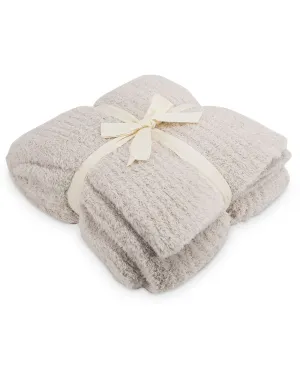 Almond Cozy Chic Barefoot in the Wild Throw Blanket