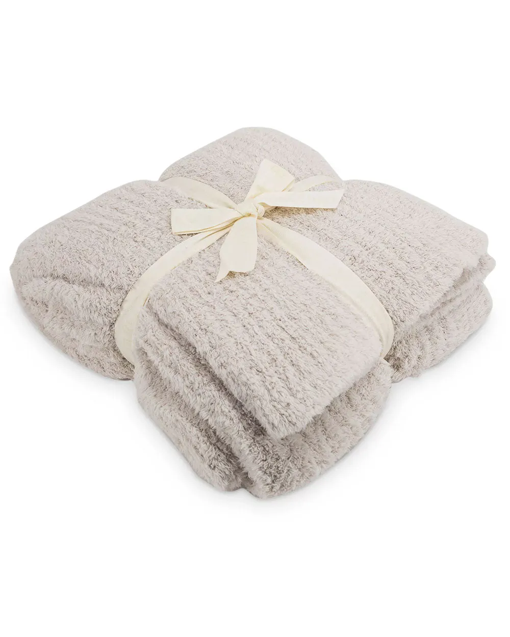 Almond Cozy Chic Barefoot in the Wild Throw Blanket