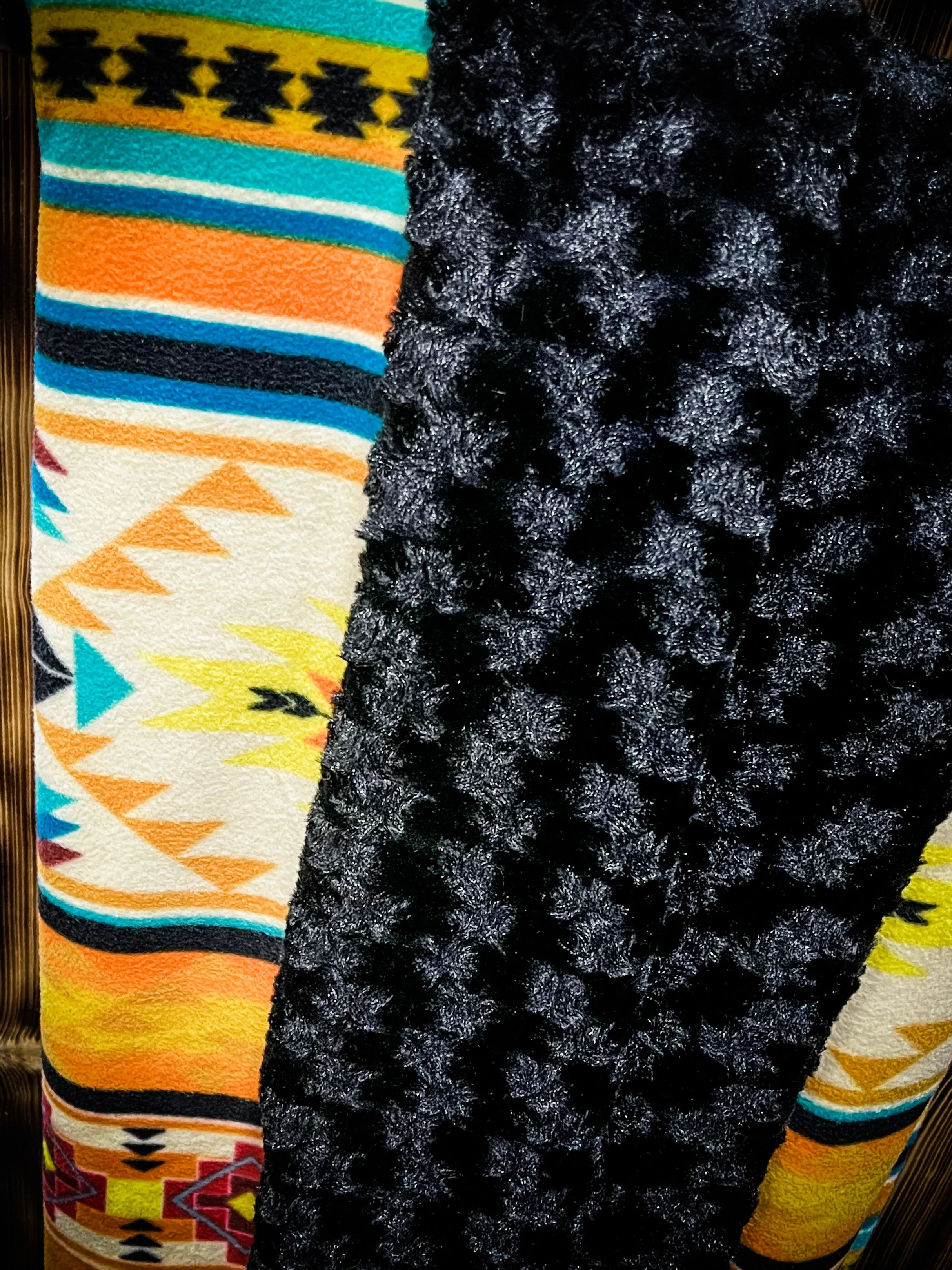 Aspen Chic Cozy Aztec Blanket