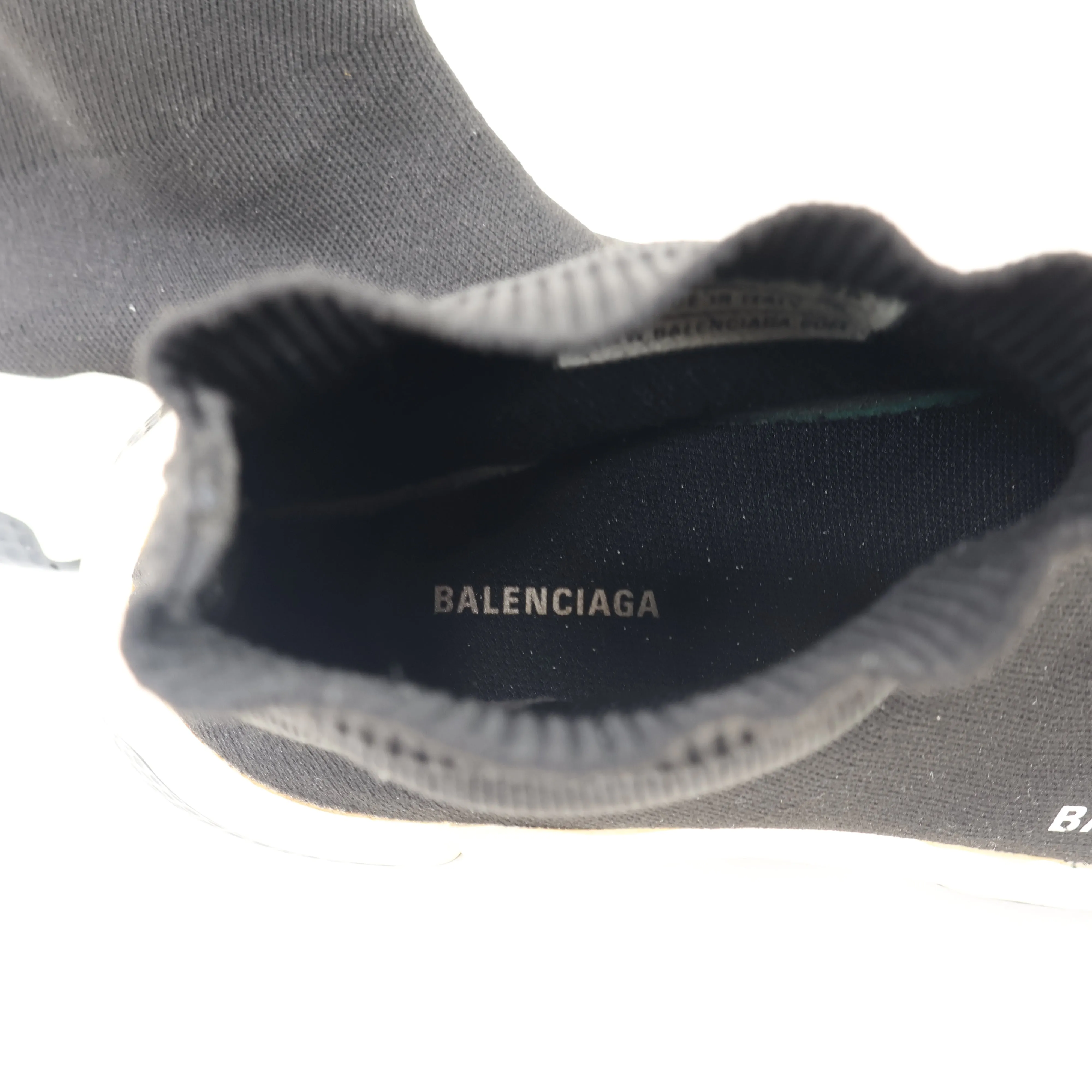 Balenciaga Speed Trainer Black White 38