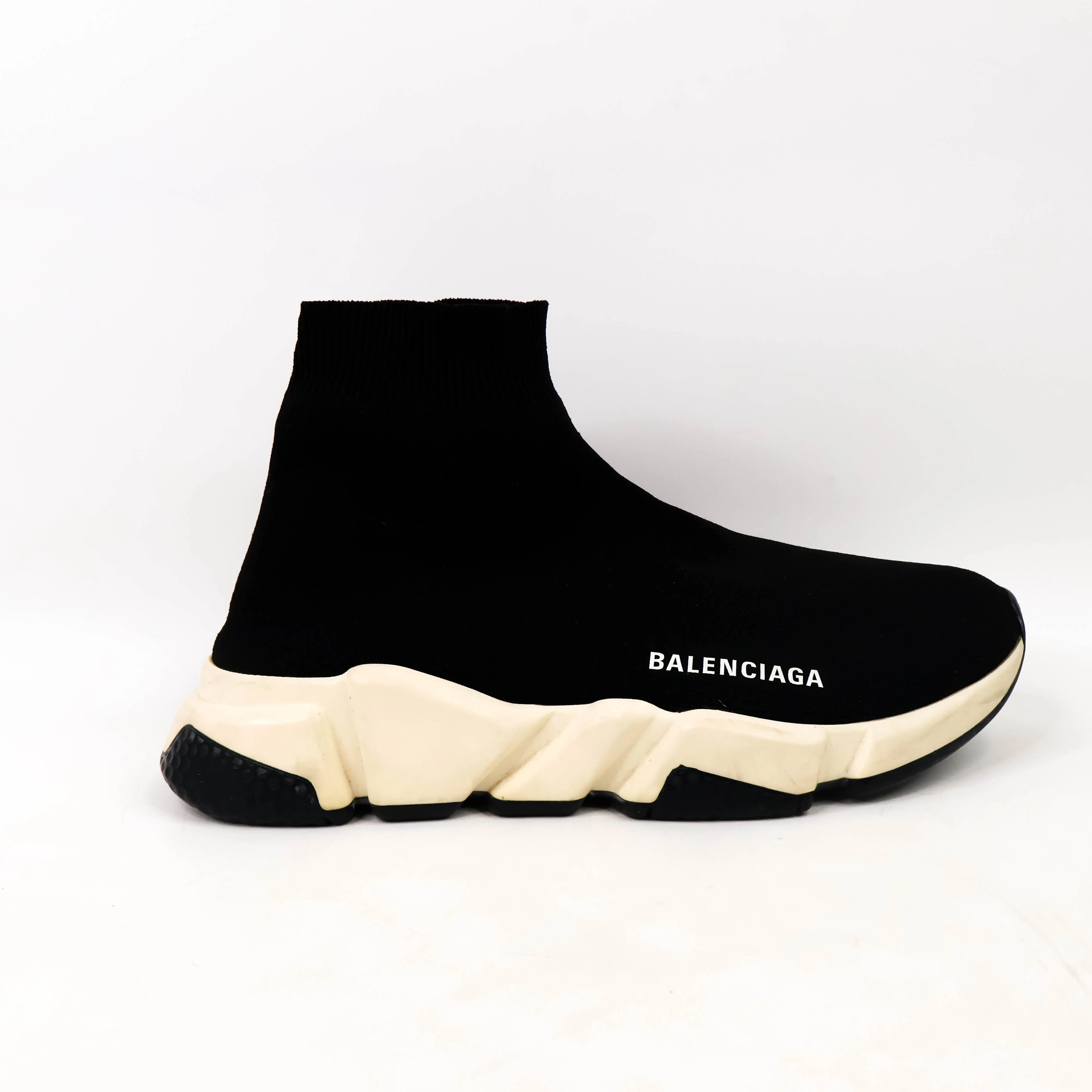 Balenciaga Speed Trainer Black White 38