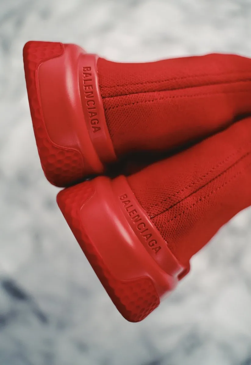 Balenciaga speed trainers Red