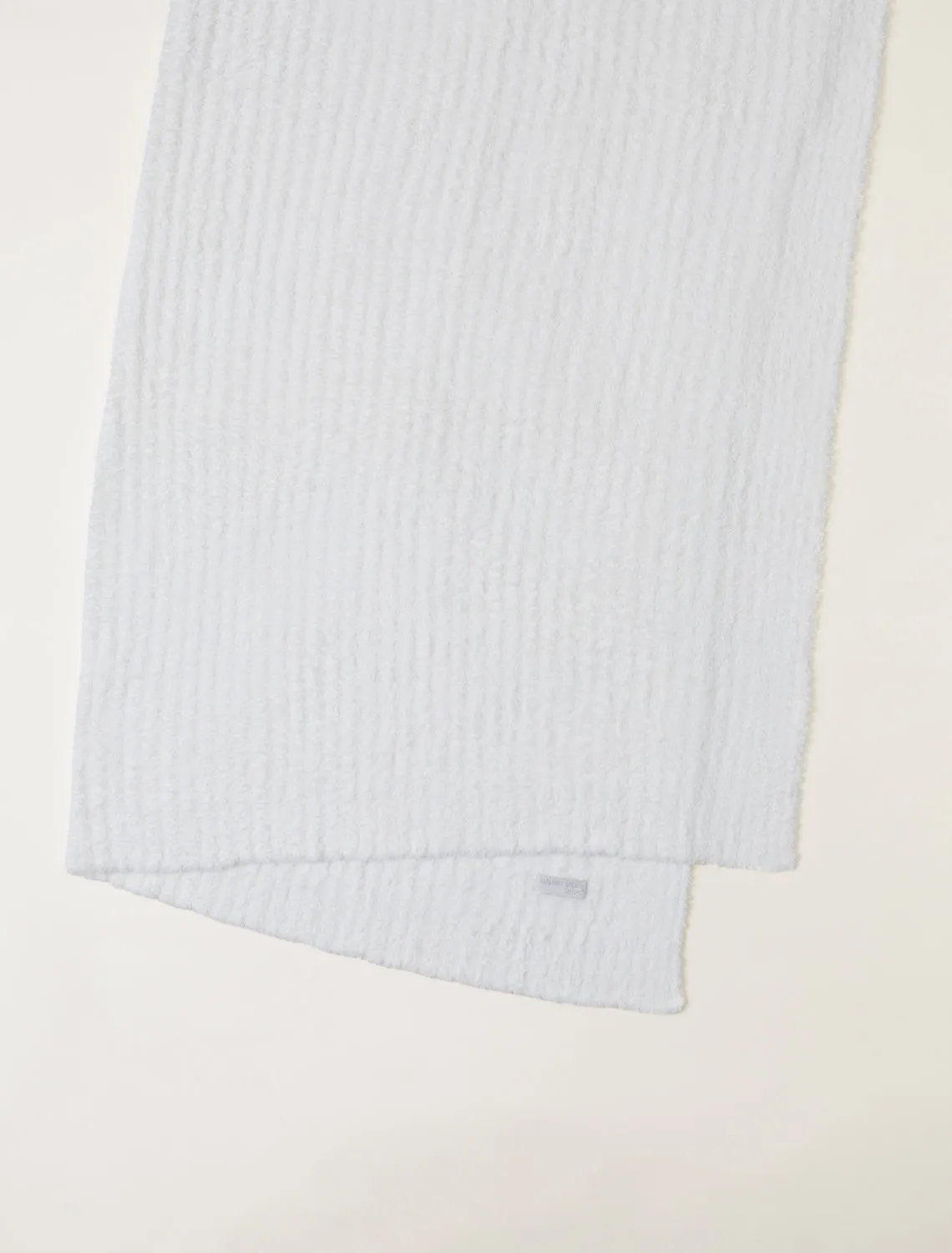 Barefoot Dreams Cozychic Ribbed Throw Pearl