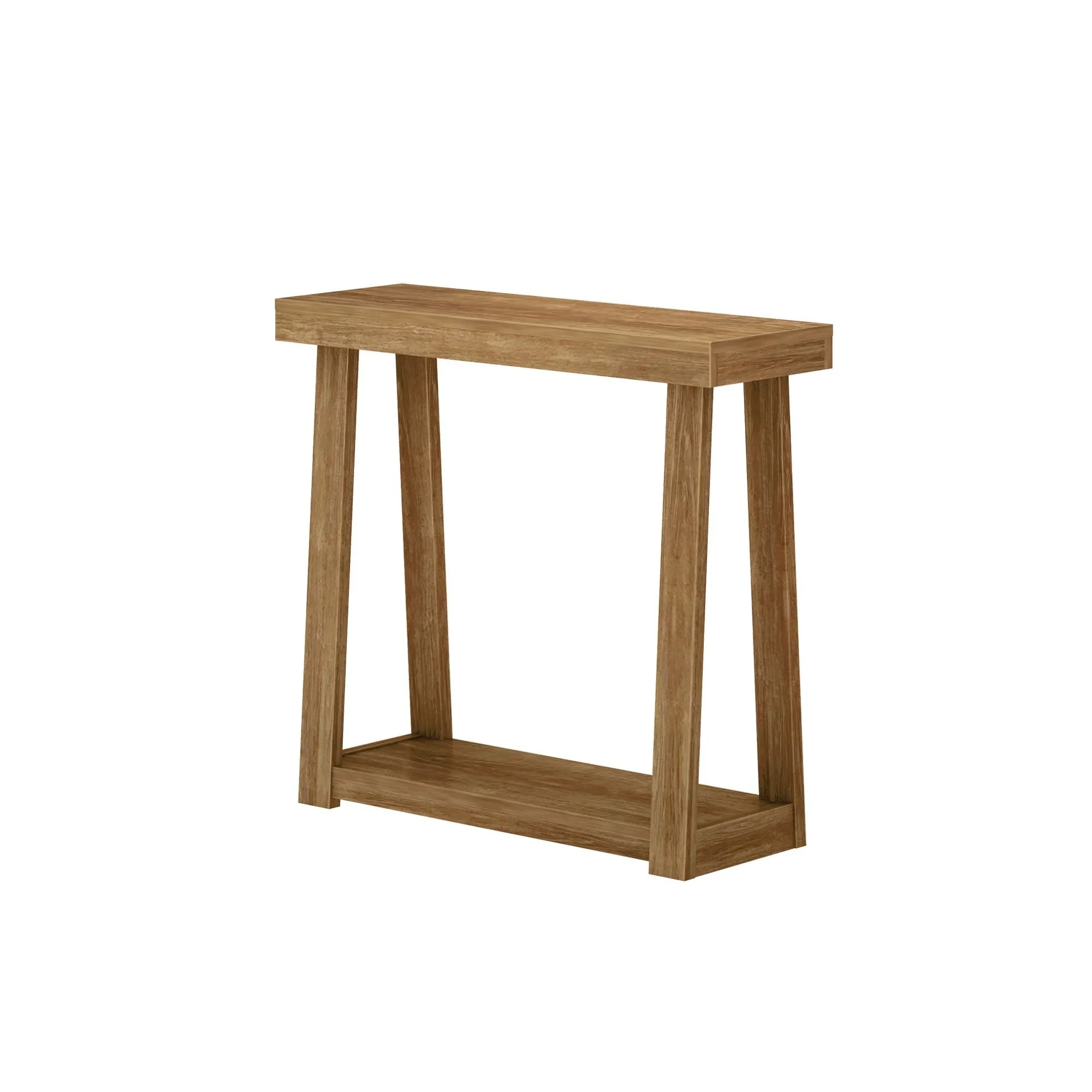 Classic Console Table with Shelf - 36”