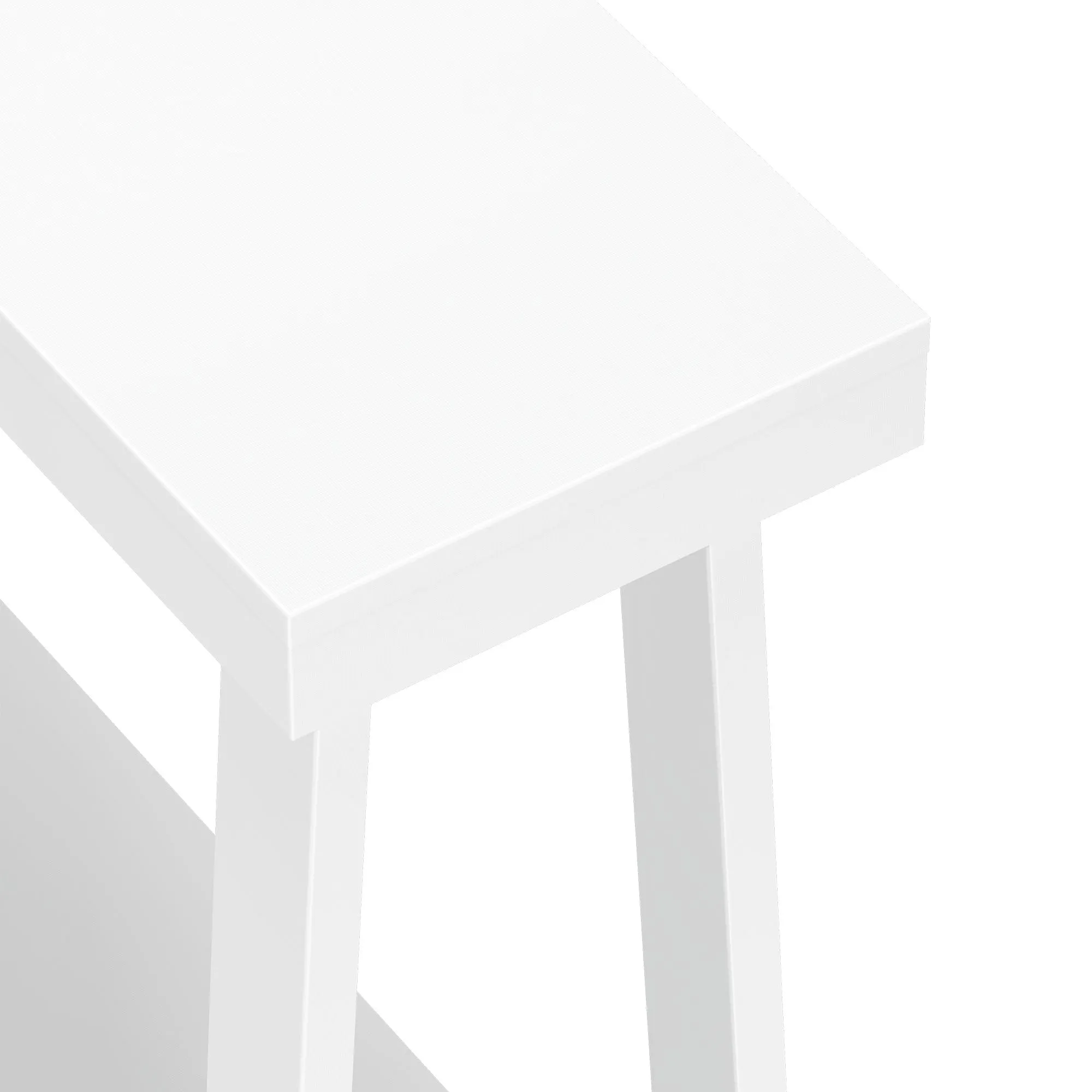 Classic Console Table with Shelf - 36”