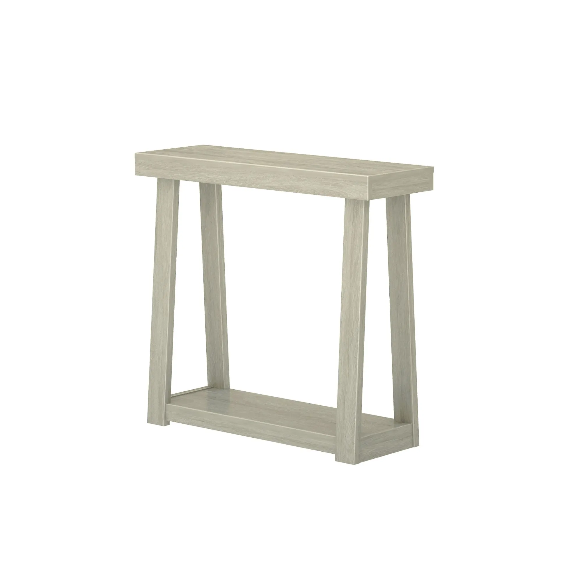 Classic Console Table with Shelf - 36”