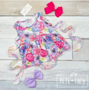 Coming Up Roses Infant Romper