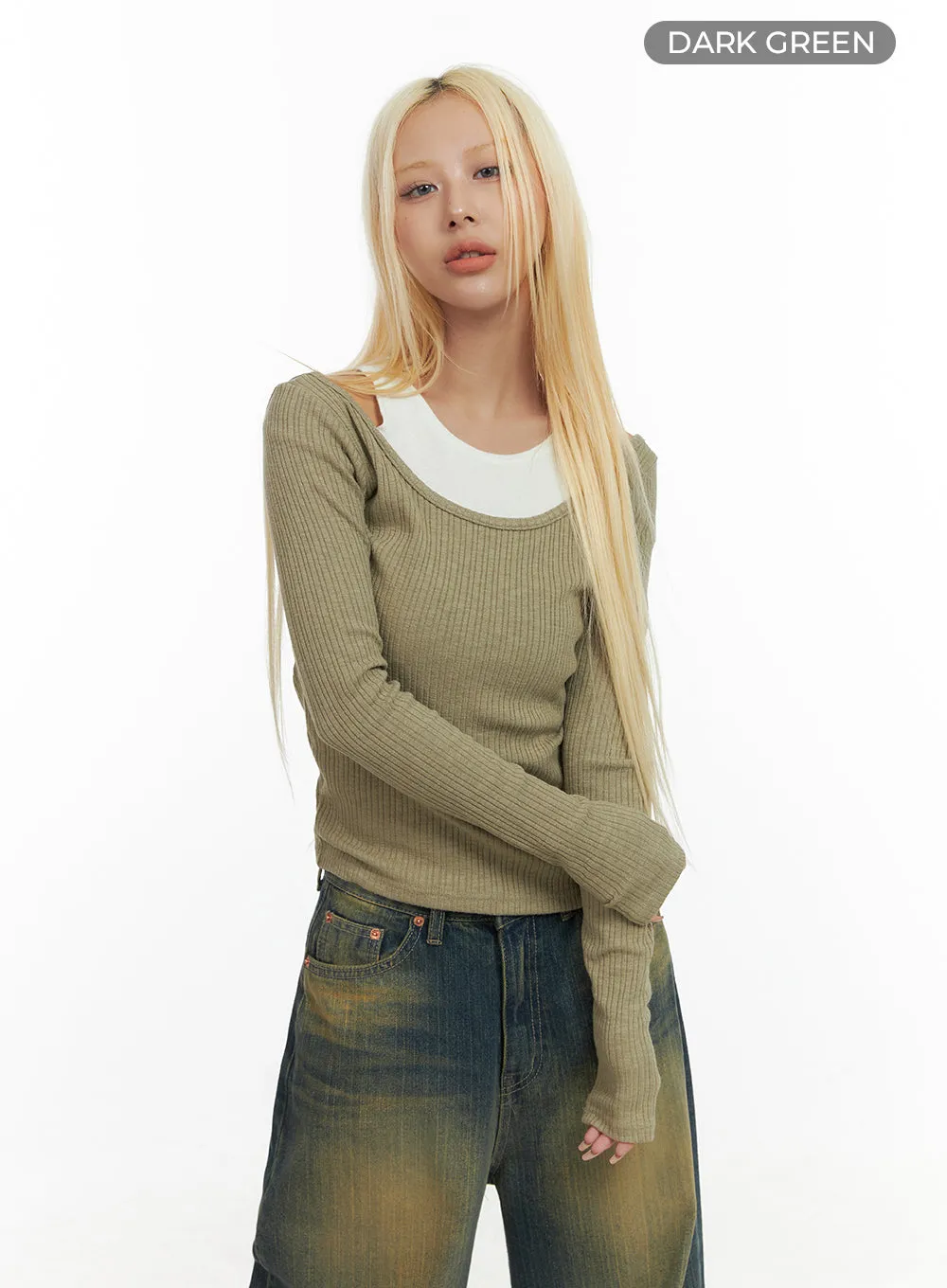 Cozy Chic Long Sleeve Tee CO414