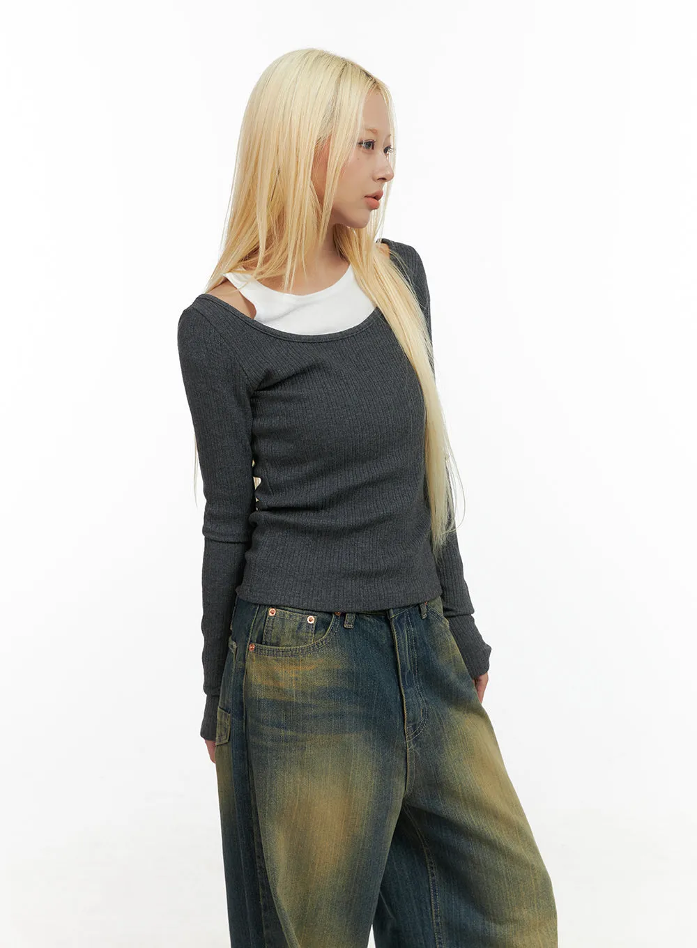 Cozy Chic Long Sleeve Tee CO414