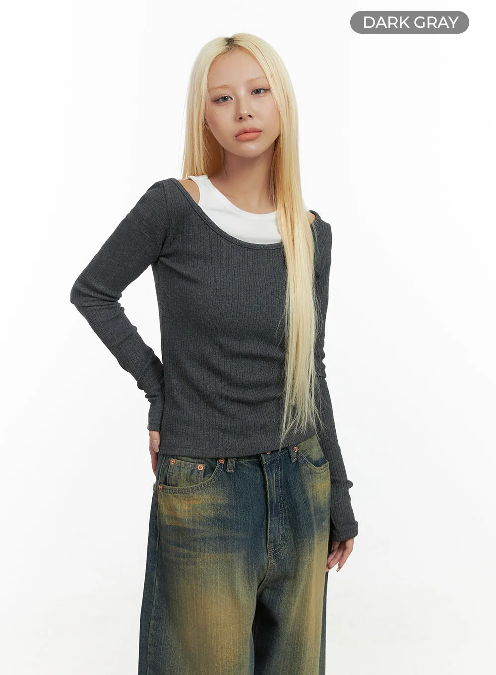 Cozy Chic Long Sleeve Tee CO414