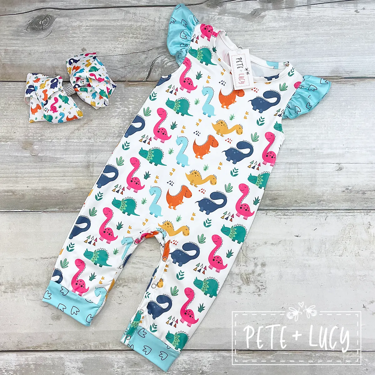 Dino Days Infant Romper