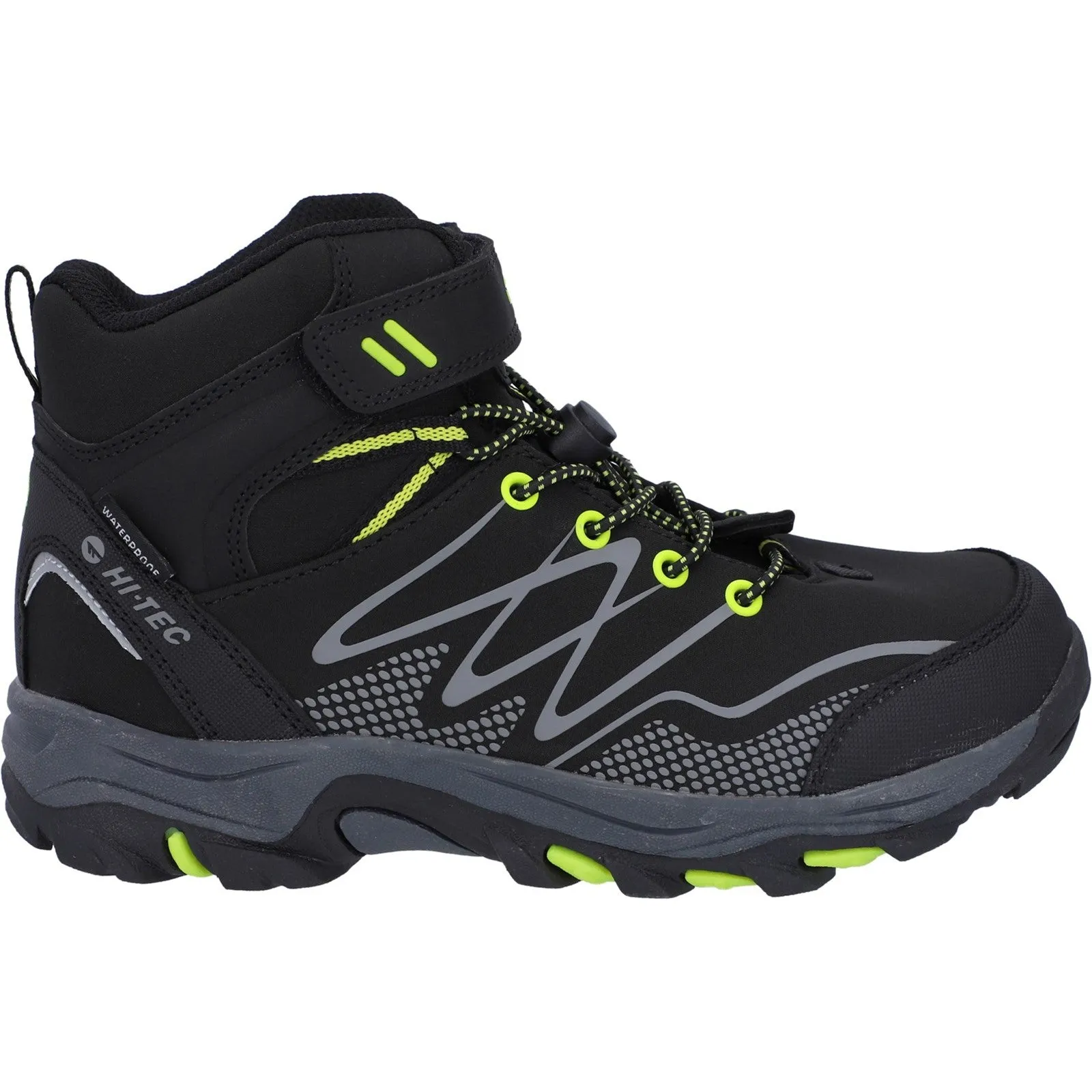 Hi-Tec Kids Blackout Mid Boots - Black