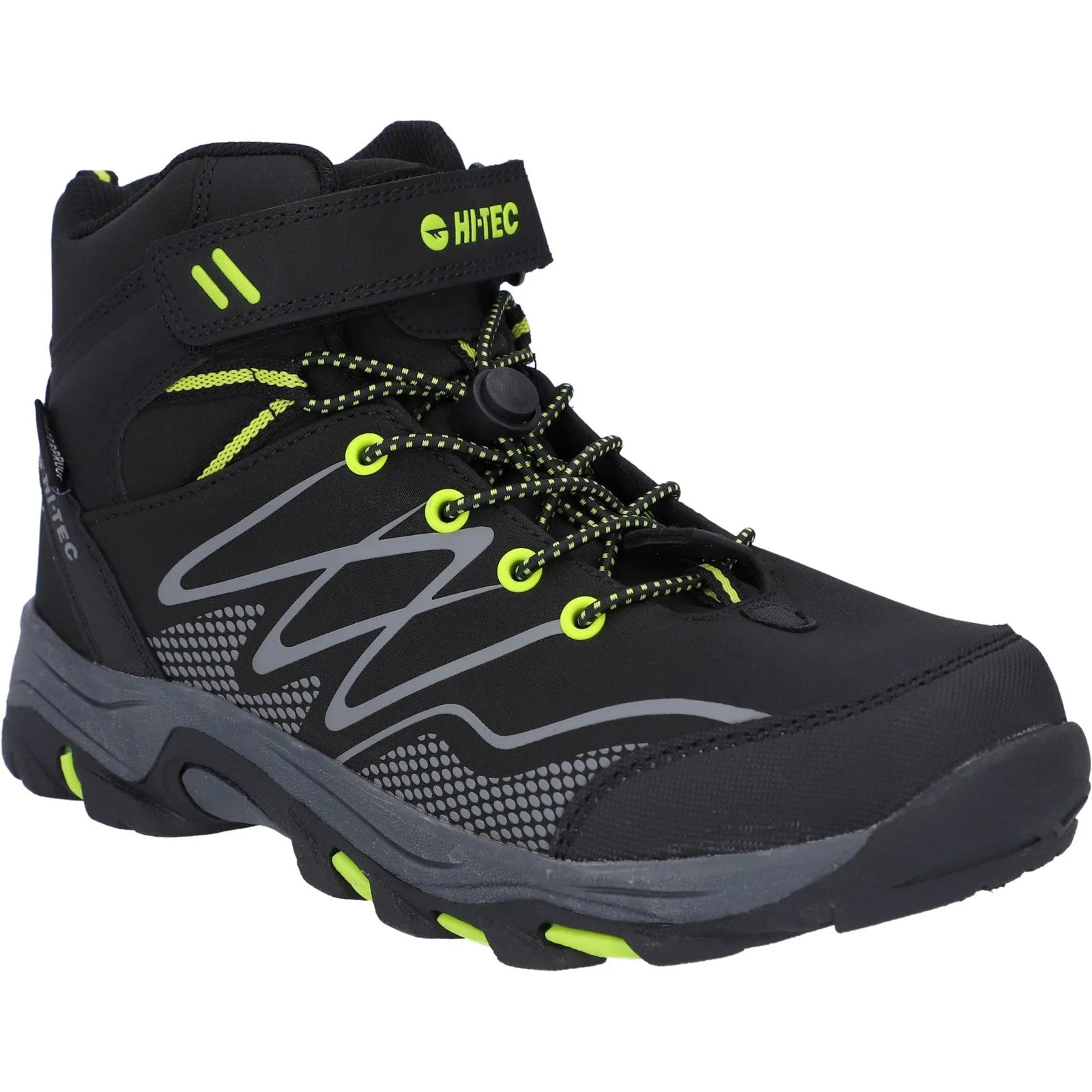 Hi-Tec Kids Blackout Mid Boots - Black