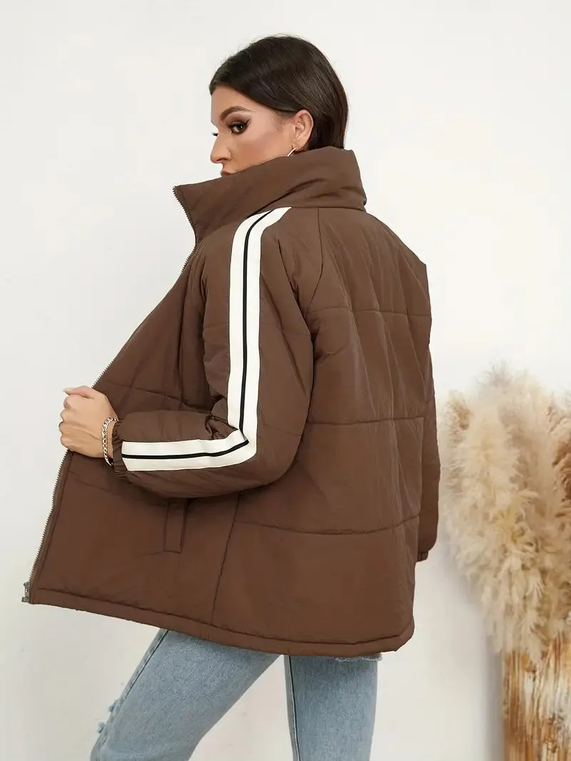 Ivyshape | Cozy Chic Zip-Up Jacket