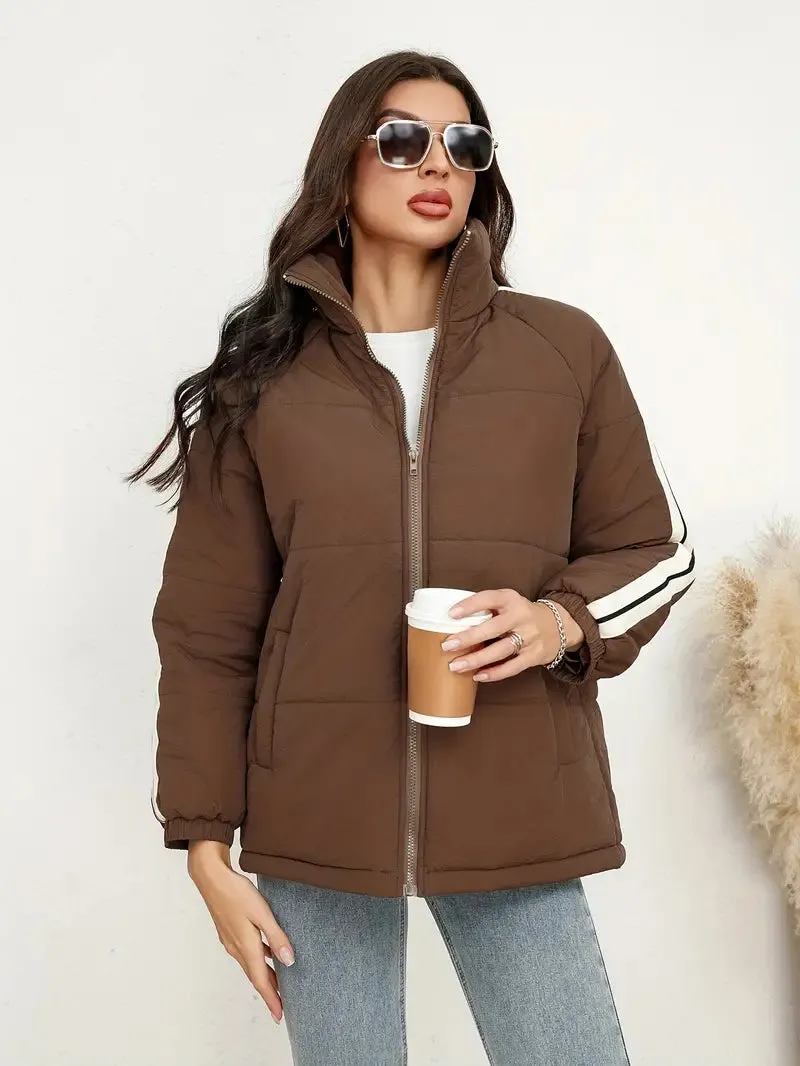 Ivyshape | Cozy Chic Zip-Up Jacket