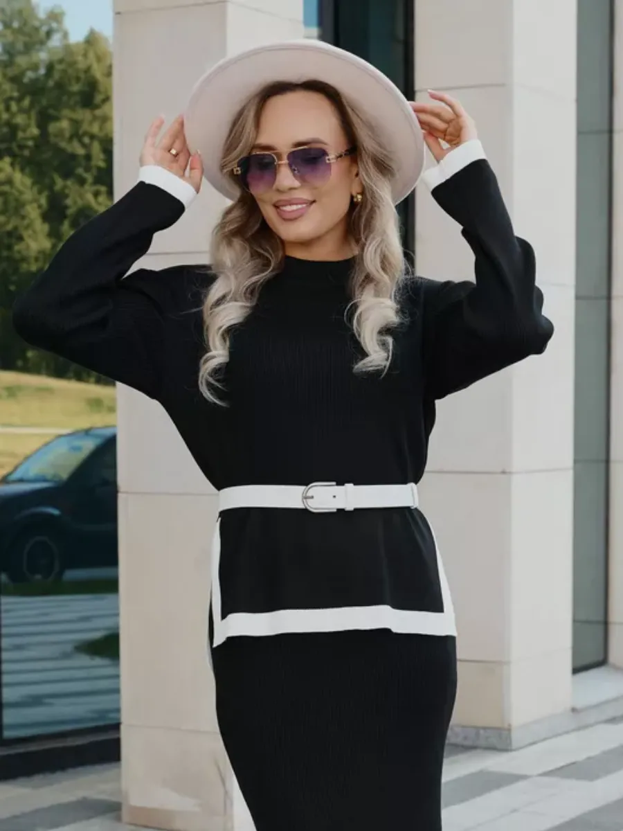 Kara Luxury Coordinated Set with Skirt