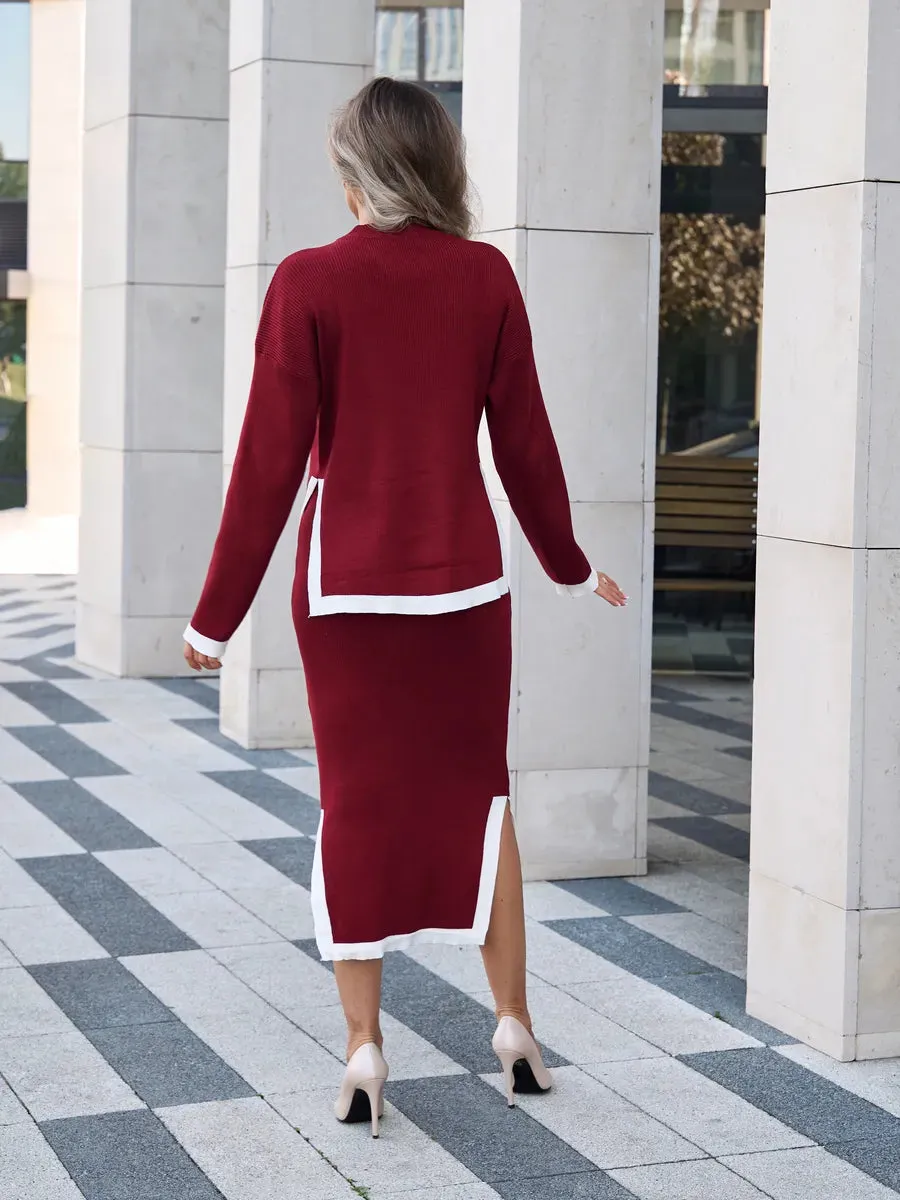 Kara Luxury Coordinated Set with Skirt