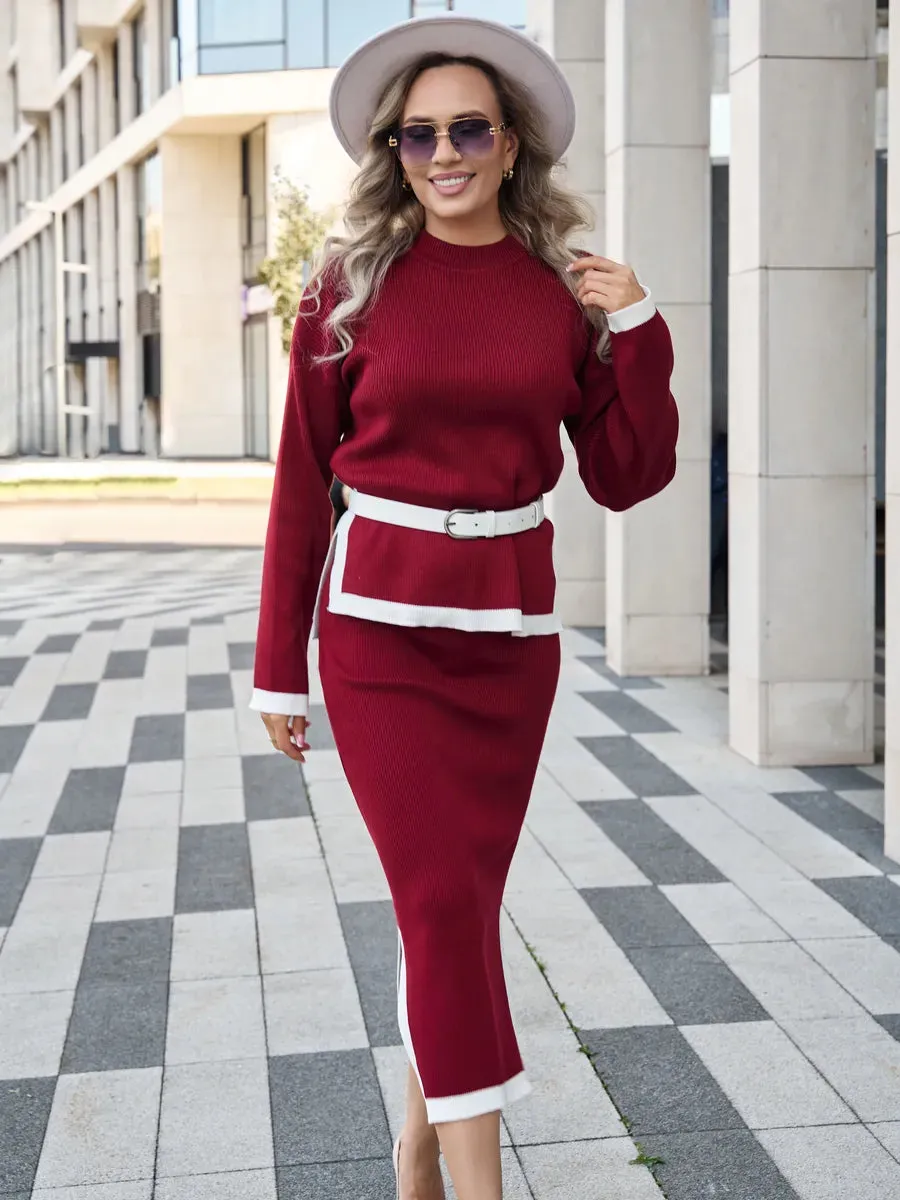 Kara Luxury Coordinated Set with Skirt