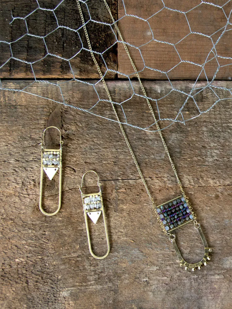 Maya Hook Earrings - Gold