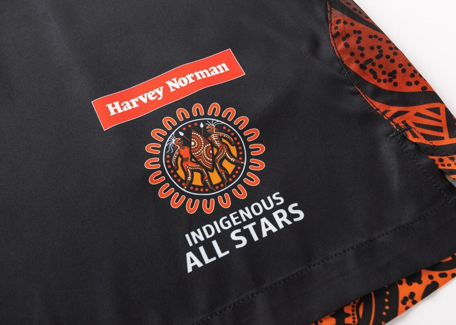 NRL 2025 Performance Gym Shorts - Indigenous All Stars - Adult - Mens