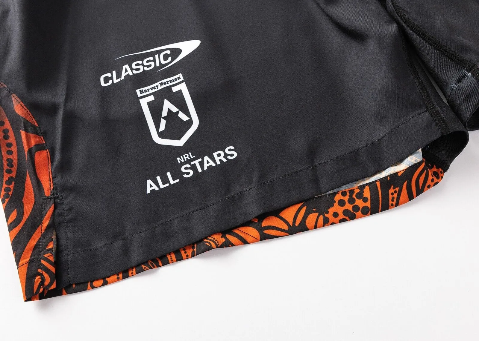 NRL 2025 Performance Gym Shorts - Indigenous All Stars - Adult - Mens
