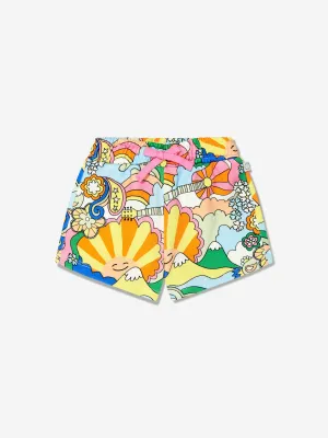 Stella McCartney Baby Girls Jersey Shorts in Multicolour