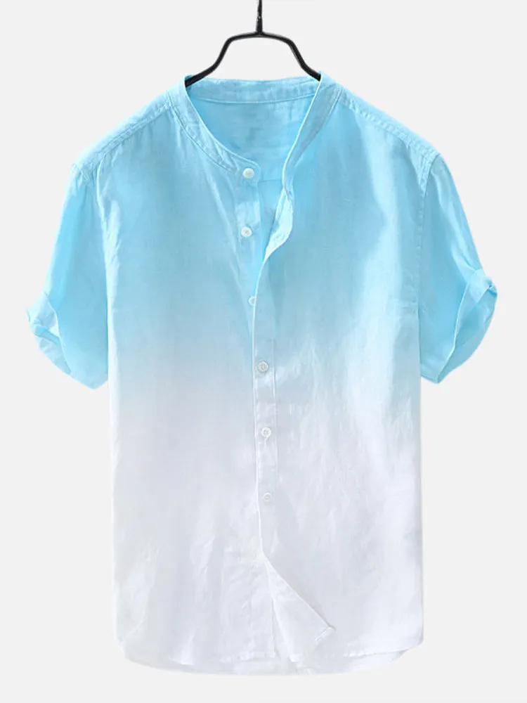 Summer Breeze Men's Cotton Beach Shirt