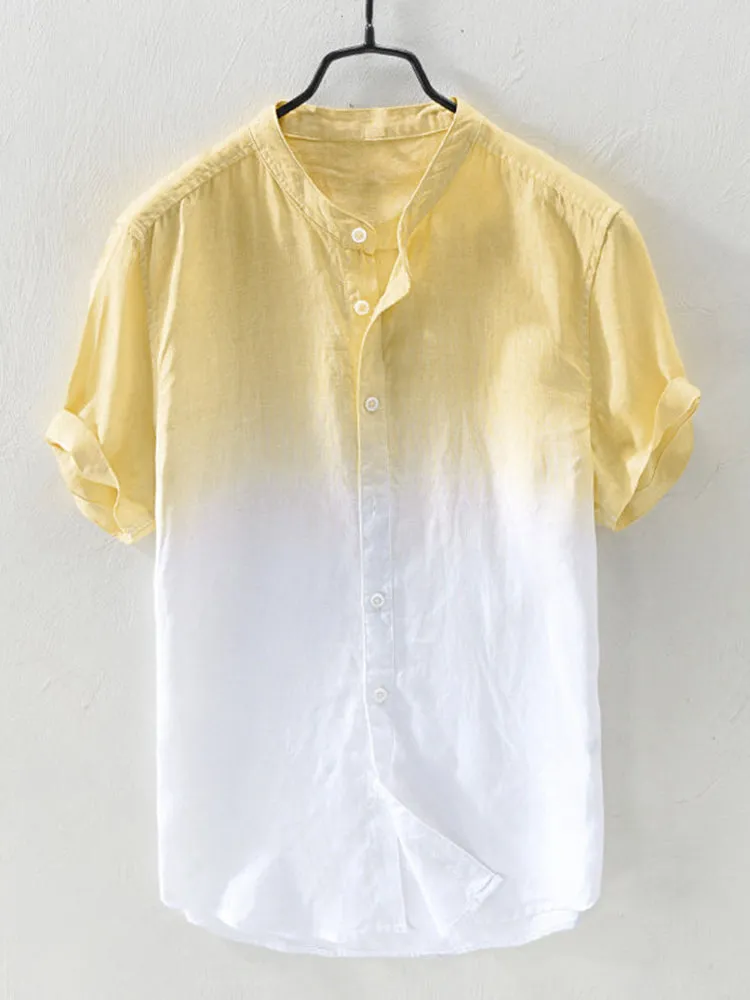 Summer Breeze Men's Cotton Beach Shirt
