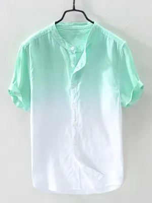 Summer Breeze Men's Cotton Beach Shirt
