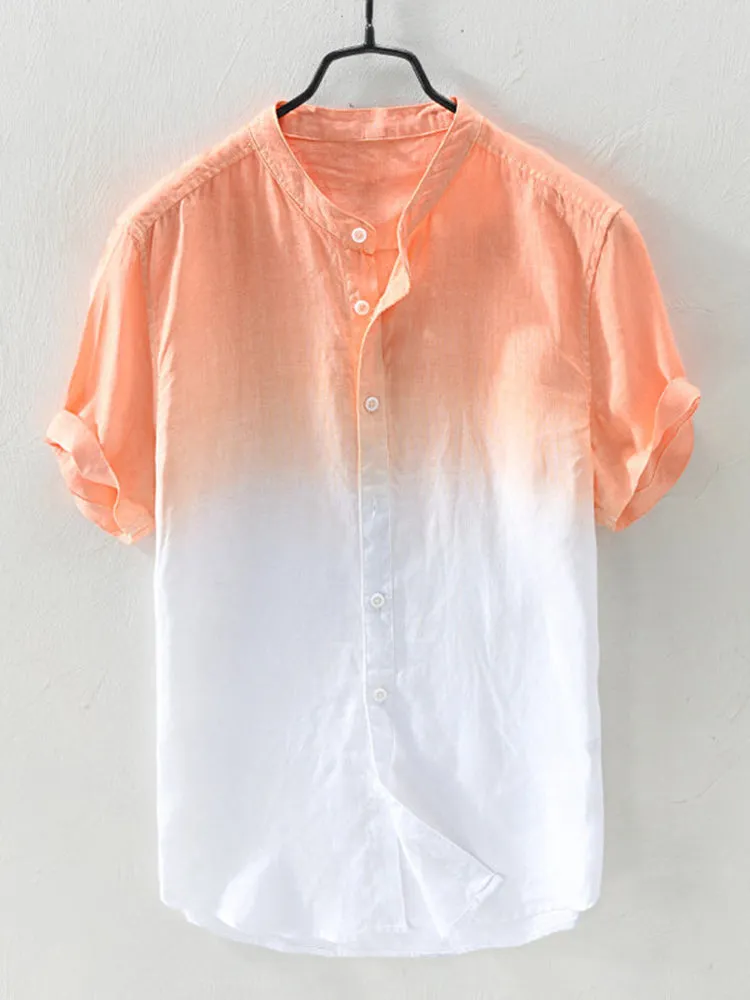 Summer Breeze Men's Cotton Beach Shirt