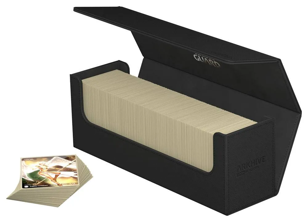 Ultimate Guard Arkhive 400  XenoSkin Monocolor Black