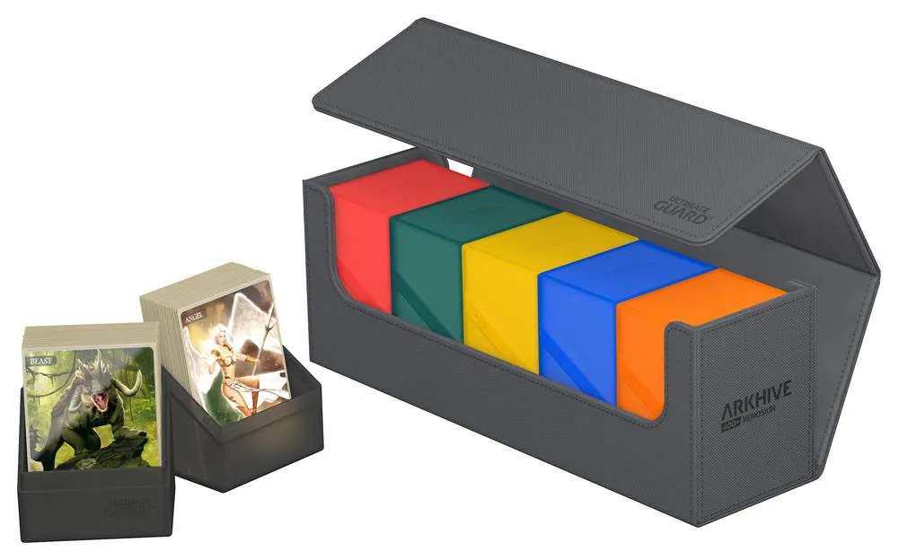 Ultimate Guard Arkhive 400  XenoSkin Monocolor Grey