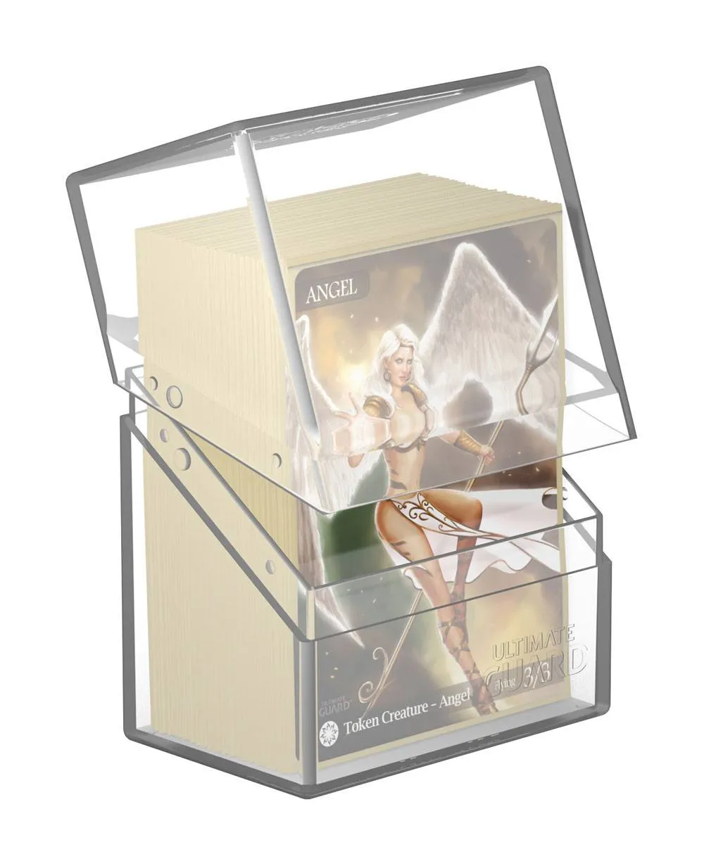 Ultimate Guard Boulder Deck Case 60  Standard Size Clear