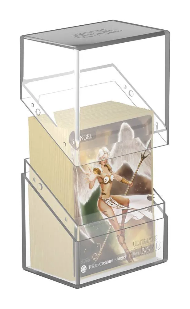Ultimate Guard Boulder Deck Case 60  Standard Size Clear