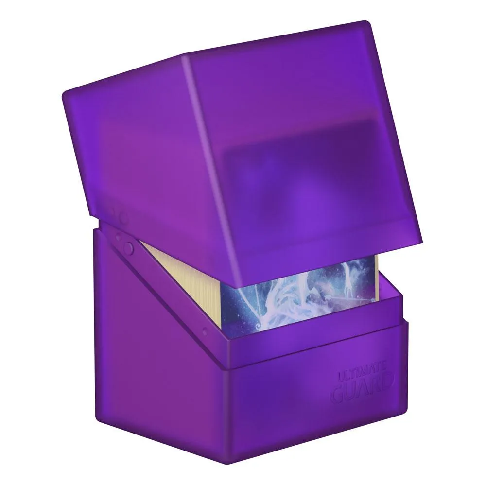 Ultimate Guard Boulder Deck Case 80  Standard Size Amethyst