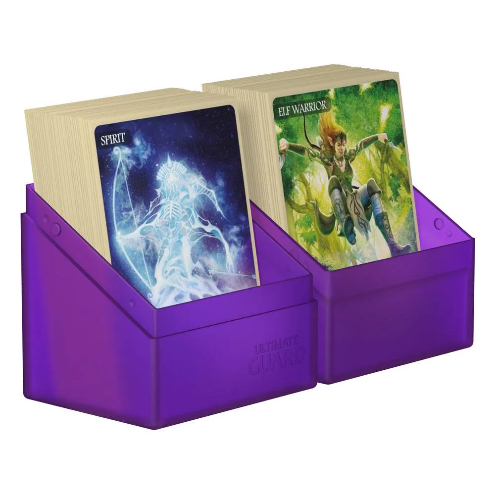 Ultimate Guard Boulder Deck Case 80  Standard Size Amethyst