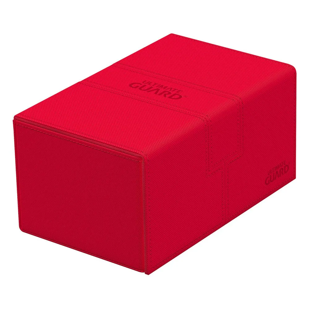 Ultimate Guard Twin Flip`n`Tray 160  XenoSkin Monocolor Red