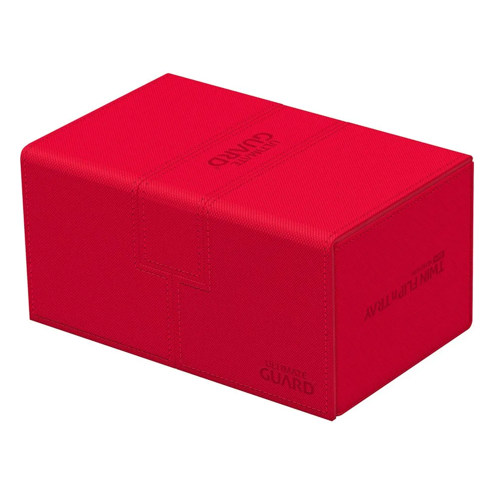 Ultimate Guard Twin Flip`n`Tray 160  XenoSkin Monocolor Red