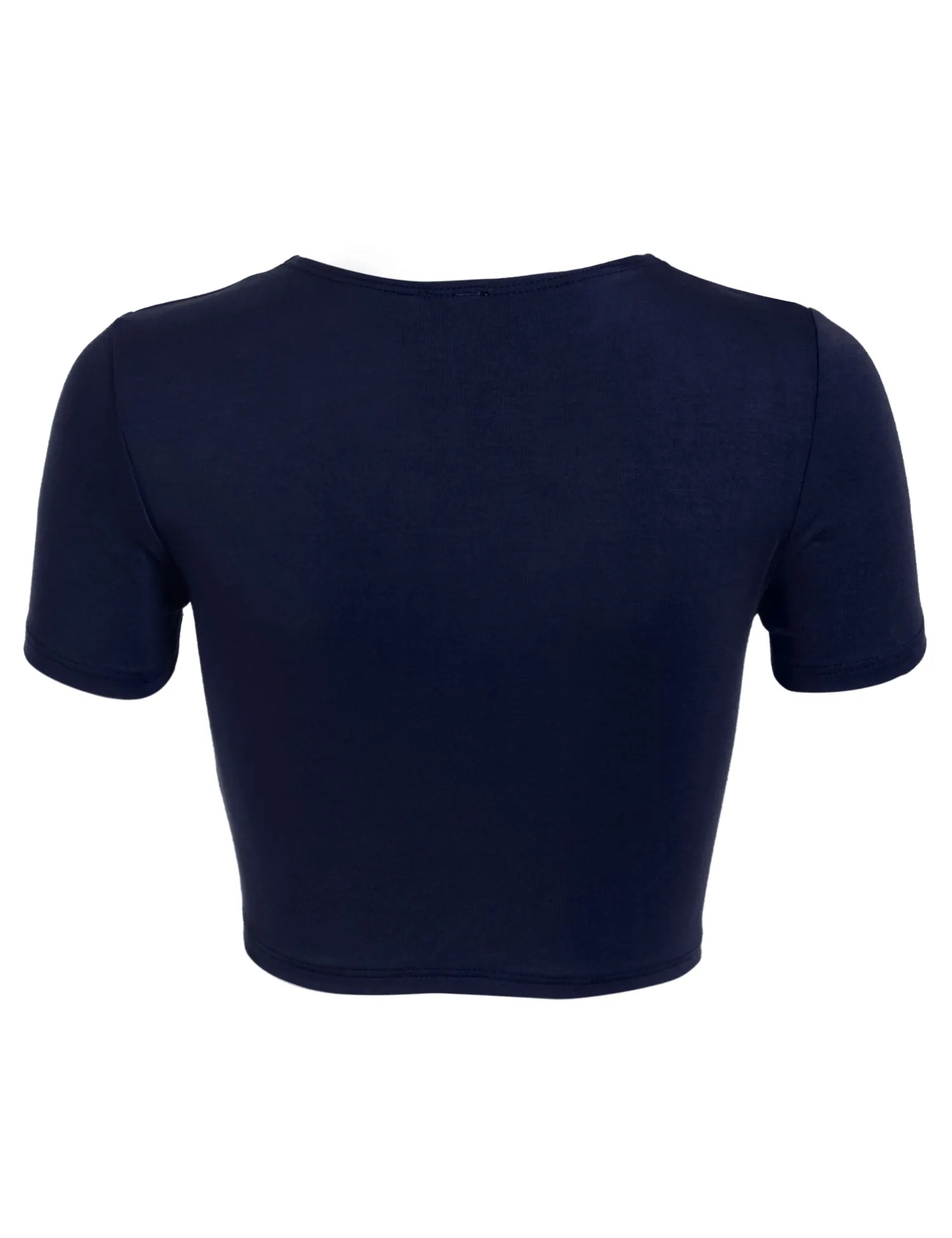 Womens Cut Out Fashion Crop Top