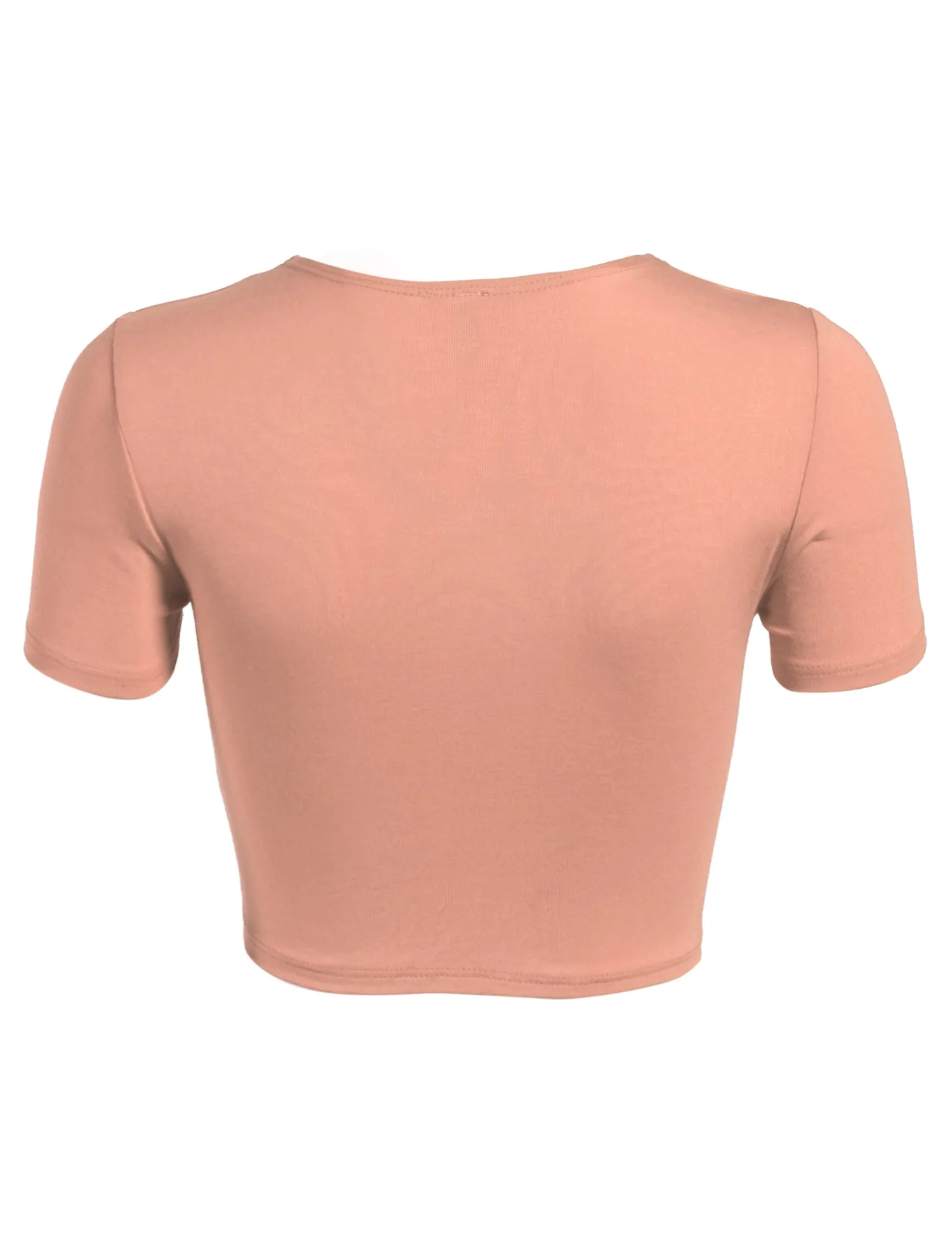 Womens Cut Out Fashion Crop Top